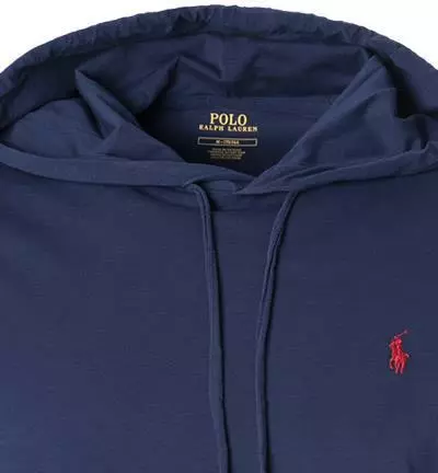 Polo Ralph Lauren Longsleeve 710652669/015 Longsleeve Hoodie, Baumwolle, Navy, Marineblau 2 Polo Ralph Lauren Longsleeve 710652669/015 Longsleeve Hoodie, Baumwolle, Navy, Marineblau – Bild 2