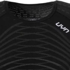 UYN T-Shirt U100080/B472 Funktionsshirt, Mikrofaser, Schwarz, Schneeweiß -Wäsche Verkaufsshop 323541 norm3