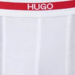 HUGO Trunks Twin Pack 50402260/100 Baumwolle, Weiß -Wäsche Verkaufsshop 324724 norm2