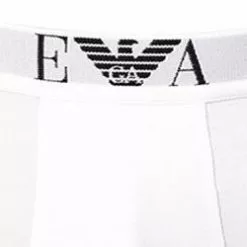 EMPORIO ARMANI Trunk 3-Pack 111357/CC715/16510 Trunks, Baumwoll-Stretch, Weiß -Wäsche Verkaufsshop 327158 norm2