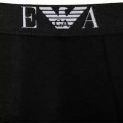 EMPORIO ARMANI Trunk 3-Pack 111357/CC715/56110 Trunks, Baumwoll-Stretch, Schwarz-nachtblau-weiß, Weiß-schwarz-marine -Wäsche Verkaufsshop 327160 norm6