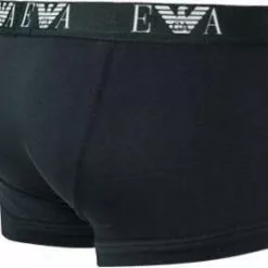 EMPORIO ARMANI Trunk 3-Pack 111357/CC715/56110 Trunks, Baumwoll-Stretch, Schwarz-nachtblau-weiß, Weiß-schwarz-marine -Wäsche Verkaufsshop 327160 norm7
