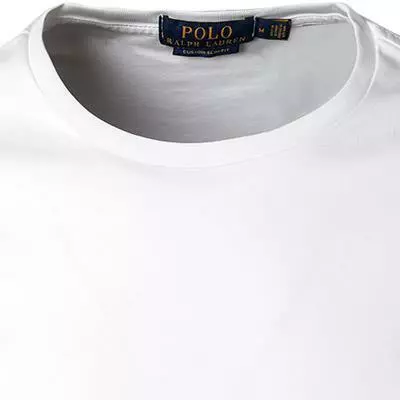 Polo Ralph Lauren Longsleeve 710760/002 Custom Slim Fit, Baumwolle, Weiß 2 Polo Ralph Lauren Longsleeve 710760/002 Custom Slim Fit, Baumwolle, Weiß – Bild 2