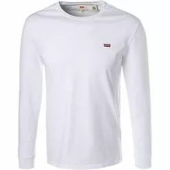 Levi's® Original Tee Cotton 72848/0000 Longsleeve, Baumwolle, Weiß