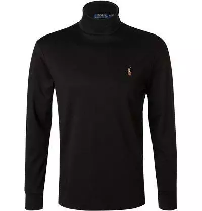 Polo Ralph Lauren Rollkragenshirt 710760126/001 Baumwolle, Schwarz 1 Polo Ralph Lauren Rollkragenshirt 710760126/001 Baumwolle, Schwarz