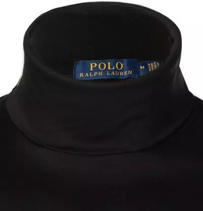 Polo Ralph Lauren Rollkragenshirt 710760126/001 Baumwolle, Schwarz 2 Polo Ralph Lauren Rollkragenshirt 710760126/001 Baumwolle, Schwarz – Bild 2