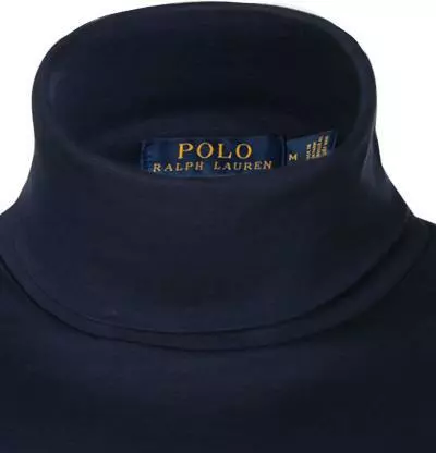 Polo Ralph Lauren Rollkragenshirt 710760126/003 Baumwolle, Navy, Dunkelblau 2 Polo Ralph Lauren Rollkragenshirt 710760126/003 Baumwolle, Navy, Dunkelblau – Bild 2