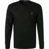 Polo Ralph Lauren Longsleeve 710760/001 Custom Slim Fit, Baumwolle, Schwarz