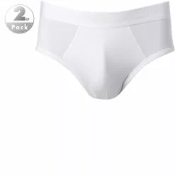 JOOP! Slip 2er Pack 30018466/100 Slips, Baumwolle, Weiß