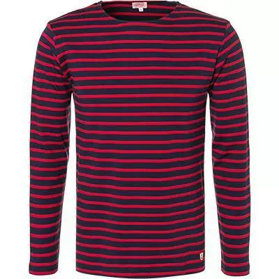 Armor lux T-Shirt 02297/455 Longsleeve, Regular Fit, Baumwolle, Dunkelblau-rot gestreift, Dunkelblau-dunkelrot 1 Armor lux T-Shirt 02297/455 Longsleeve, Regular Fit, Baumwolle, Dunkelblau-rot gestreift, Dunkelblau-dunkelrot