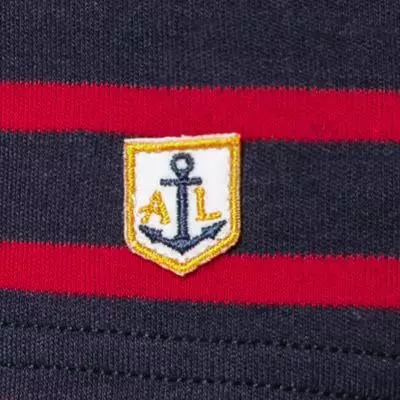 Armor lux T-Shirt 02297/455 Longsleeve, Regular Fit, Baumwolle, Dunkelblau-rot gestreift, Dunkelblau-dunkelrot 3 Armor lux T-Shirt 02297/455 Longsleeve, Regular Fit, Baumwolle, Dunkelblau-rot gestreift, Dunkelblau-dunkelrot – Bild 3