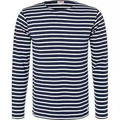 Armor lux T-Shirt 02297/600 Longsleeve, Regular Fit, Baumwolle, Dunkelblau-weiß gestreift, Dunkelblau-weiß 1 Armor lux T-Shirt 02297/600 Longsleeve, Regular Fit, Baumwolle, Dunkelblau-weiß gestreift, Dunkelblau-weiß