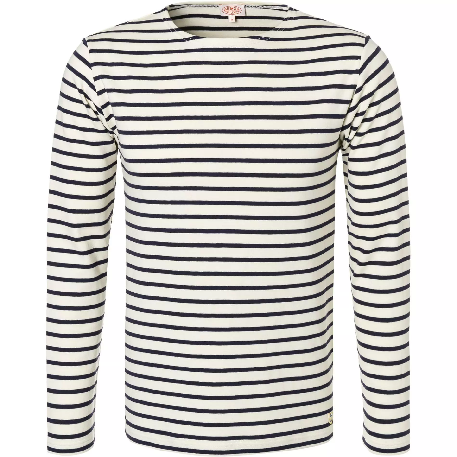 Armor lux T-Shirt 02297/395 Longsleeve, Regular Fit, Baumwolle, Natur-dunkelblau gestreift, Natur-dunkelblau 1 Armor lux T-Shirt 02297/395 Longsleeve, Regular Fit, Baumwolle, Natur-dunkelblau gestreift, Natur-dunkelblau