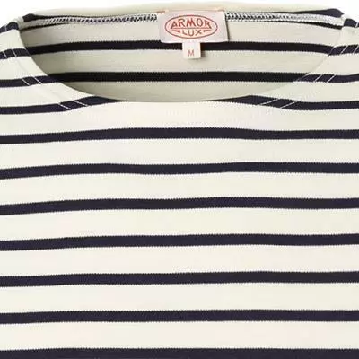 Armor lux T-Shirt 02297/395 Longsleeve, Regular Fit, Baumwolle, Natur-dunkelblau gestreift, Natur-dunkelblau 3 Armor lux T-Shirt 02297/395 Longsleeve, Regular Fit, Baumwolle, Natur-dunkelblau gestreift, Natur-dunkelblau – Bild 3