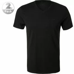 JOOP! T-Shirt 2er Pack 30018464/001 Baumwoll-Stretch, Schwarz