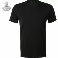 JOOP! T-Shirt 2er Pack 30018465/001 Baumwoll-Stretch, Schwarz