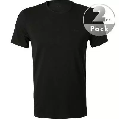 JOOP! T-Shirt 2er Pack 30018465/001 Baumwoll-Stretch, Schwarz 2 JOOP! T-Shirt 2er Pack 30018465/001 Baumwoll-Stretch, Schwarz – Bild 2