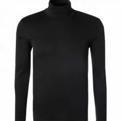 Marc O'Polo Longsleeve M29 2202 52354/990 Rollkragenshirt, Baumwolle, Schwarz