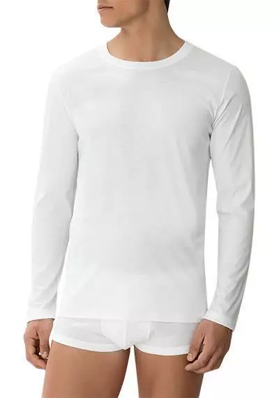 Zimmerli Sea Island 286 T-Shirt 286/1443/01 Longsleeve, Island Baumwolle, Weiß 1 Zimmerli Sea Island 286 T-Shirt 286/1443/01 Longsleeve, Island Baumwolle, Weiß