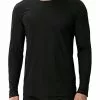 Zimmerli Sea Island 286 T-Shirt 286/1443/86 Longsleeve, Sea Island Baumwolle, Schwarz