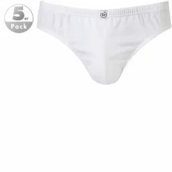 bugatti Sport Slip 5er Pack 50149/4009/110 Slips, Baumwolle, Weiß