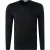 American Vintage Longsleeve MDEC1B/noir Baumwolle, Schwarz