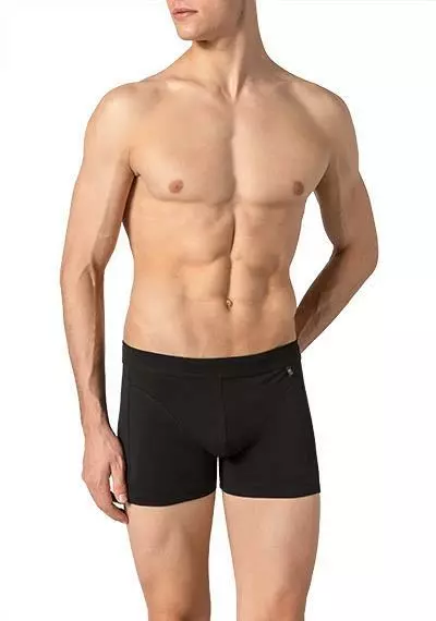 Schiesser Long Life Cotton Shorts 145136/000 Trunk, Baumwoll-Stretch, Schwarz 1 Schiesser Long Life Cotton Shorts 145136/000 Trunk, Baumwoll-Stretch, Schwarz