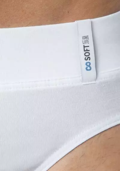 Schiesser Long Life Soft Rio-Slip 155631/100 Baumwoll-Stretch, Weiß 2 Schiesser Long Life Soft Rio-Slip 155631/100 Baumwoll-Stretch, Weiß – Bild 2