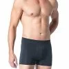 Schiesser Long Life Soft Shorts 155632/001 Trunk, Baumwoll-Stretch, Nachtblau, Blau-schwarz