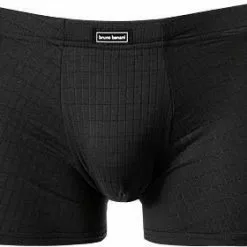 bruno banani Shorts Check Line 2.0 2201-2165/0125 Trunk, Mikrofaser, Schwarz