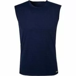 bruno banani Tanktop Check Line 2.0 2205-2165/0542 Mikrofaser, Marineblau, Marine
