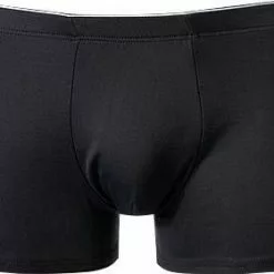 bruno banani Shorts Rib Made 2201-2163/0007 Trunk, Mikrofaser, Schwarz