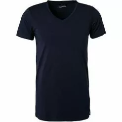 bruno banani V-Shirt Infinity 2205-2162/0090 T-Shirt, Baumwolle-Modal, Navy, Dunkelblau