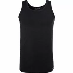 bruno banani Sportshirt Infinity 2204-2162/0007 Tanktop, Baumwolle, Schwarz