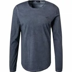 JOOP! Longsleeve Carlos 30021901/405 Modern Fit, Baumwolle, Jeansblau meliert, Jeansblau