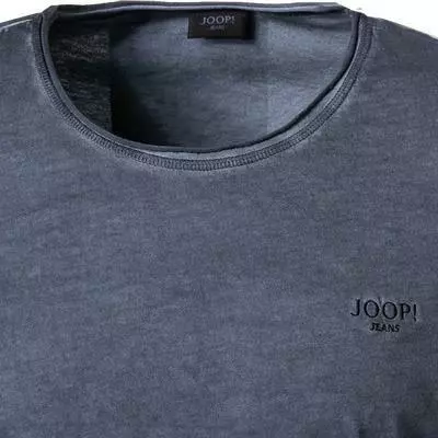 JOOP! Longsleeve Carlos 30021901/405 Modern Fit, Baumwolle, Jeansblau meliert, Jeansblau 3 JOOP! Longsleeve Carlos 30021901/405 Modern Fit, Baumwolle, Jeansblau meliert, Jeansblau – Bild 3
