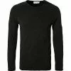American Vintage Longsleeve MSON24G/anthracite ch. Baumwolle, Anthrazit meliert