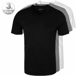 BOSS T-Shirt VN 3er Pack 50325389/999 T-Shirts, Baumwolle, Grau-schwarz-weiß, Weiß-schwarz-grau