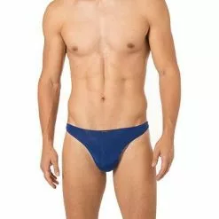 bruno banani String Indian Ocean 2203-2206/0193 Mikrofaser, Dunkelblau