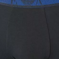 EMPORIO ARMANI Trunks 3er Pack 111357/0A715/70735 Baumwoll-Stretch, Blau-navy -Wäsche Verkaufsshop 354185 norm6