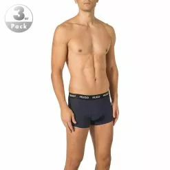 HUGO Trunks 3er Pack 50435463/410 Baumwolle, Blau, Navy
