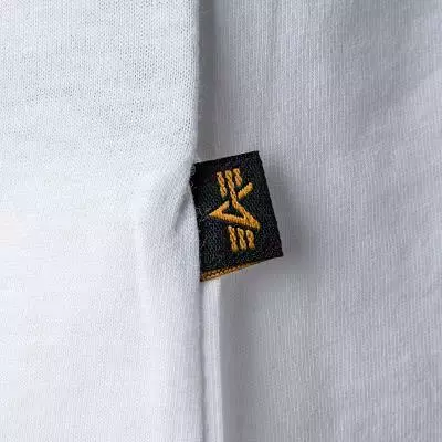 ALPHA INDUSTRIES Longsleeve Small Logo 198517/09 Baumwolle, Weiß 3 ALPHA INDUSTRIES Longsleeve Small Logo 198517/09 Baumwolle, Weiß – Bild 3