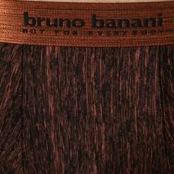 bruno banani Hipshorts Range 2202-2267/4217 Trunk, Mikrofaser-Stretch, Bronze-schwarz gemustert, Schwarz-kupfer -Wäsche Verkaufsshop 360780 norm2