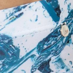 bruno banani Hip Shorts Ice Cubes 2202-2268/4207 Trunk, Mikrofaser-Stretch, Petrol-weiß gemustert, Multicolor -Wäsche Verkaufsshop 360785 norm2