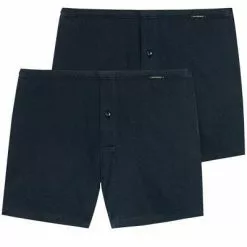 Schiesser Boxershorts 2er Pack 174002/803 Baumwolle, Royal -Wäsche Verkaufsshop 362239 norm4