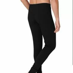 Schiesser Hose lang 173813/000 Lange Unterhose, Baumwoll-Stretch, Schwarz -Wäsche Verkaufsshop 362261 norm3