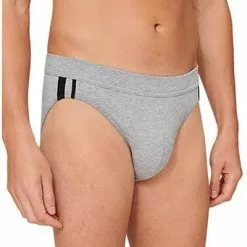 Schiesser Rio-Slips 3er Pack 173815/202 Baumwoll-Stretch, Grau meliert, Grau -Wäsche Verkaufsshop 362265 norm2