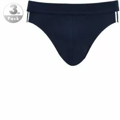 Schiesser Rio-Slips 3er Pack 173815/803 Baumwoll-Stretch, Dunkelblau