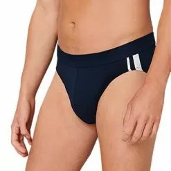 Schiesser Rio-Slips 3er Pack 173815/904 Baumwoll-Stretch, Blau-schwarz, Multicolor -Wäsche Verkaufsshop 362267 norm2