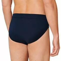 Schiesser Rio-Slips 3er Pack 173815/904 Baumwoll-Stretch, Blau-schwarz, Multicolor -Wäsche Verkaufsshop 362267 norm3